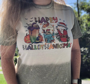 Happy HalloThanksmas T-Shirt