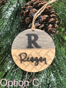 Personalized Name Ornament