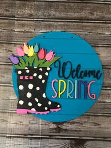 DIY Welcome Spring Paint Kit