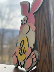 Easter Gnome Door Hanger