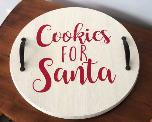 Cookies for Santa Tray