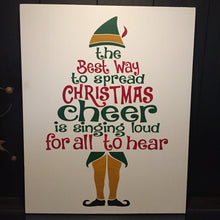 Load image into Gallery viewer, Christmas Cheer Sign