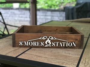 Small S'mores Tray, Party Tray, Food Tray, Charcuterie Board